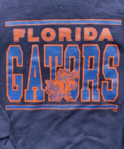 Vintage Florida Gators Athletics Starter Sweatshirt Blue Made In USA