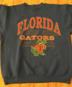 Vintage Florida Gators Crewneck Sweatshirt Large Logo Hoodie T Shirt Full Size