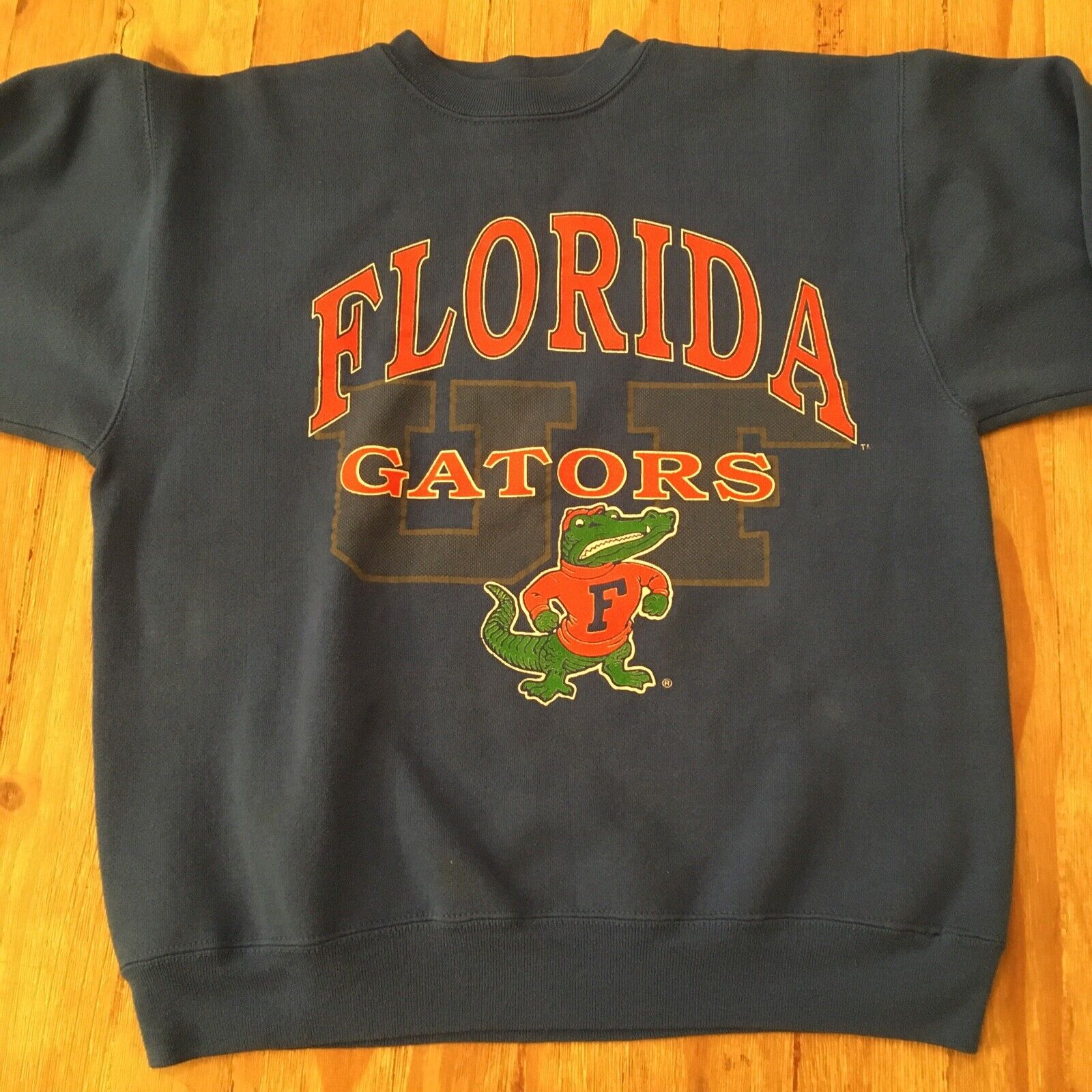 Vintage Florida Gators Crewneck Sweatshirt Large Logo Hoodie T Shirt Full Size