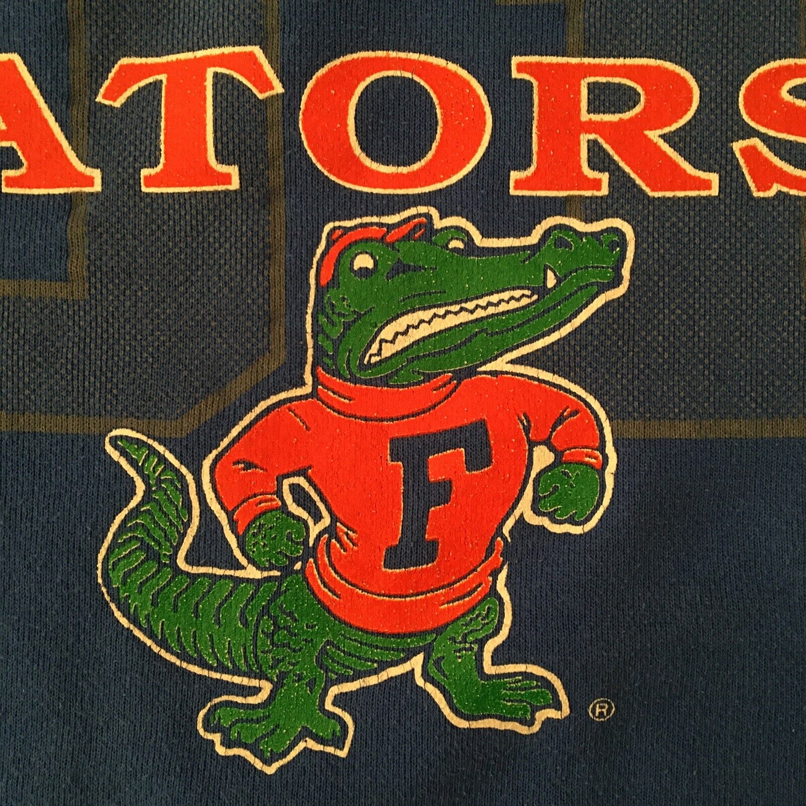 Vintage Florida Gators Crewneck Sweatshirt Large Logo Hoodie T Shirt Full Size