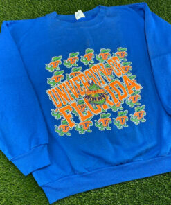 Vintage Florida Gators Gator Bowl Crewneck Sweatshirt Hoodie T Shirt Full Size Gifts For Fans
