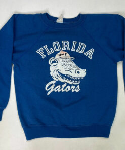 Vintage Florida Gators Sweatshirt Gitfs For Mens Blue Crew Neck Made In USA