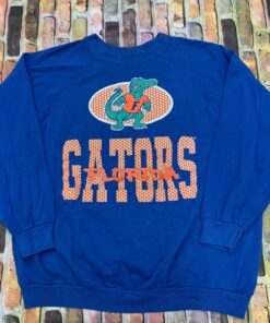 Vintage Florida Gators Sweatshirt UF Crewneck Sweater Gifts For Fans