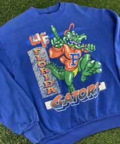 Vintage Florida Gators Sweatshirt, UF NCAA Crewneck Sweatshirt Hoodie