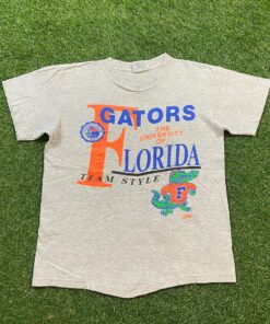 Vintage Florida Gators T Shirt Tee NCAA UF Football 90s Team Style Crewneck Sweatshirt