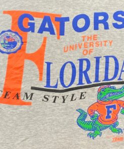 Vintage Florida Gators T Shirt Tee NCAA UF Football 90s Team Style Crewneck Sweatshirt