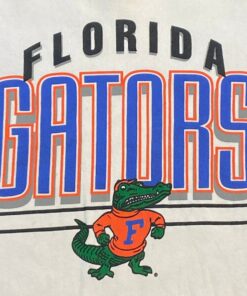Vintage Gators University of Florida Crewneck Sweatshirt Full Size Swamp UF Orange Blue Alligator Gainesville Pull Over Hoodie