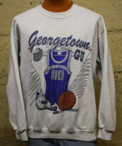 Vintage Georgetown Hoyas Basketball PM Sports Sweatshirt 90's