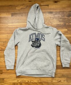 Vintage Georgetown Hoyas University Grey Crewneck Sweatshirt Size Large Rare TSI