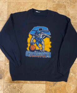 Vintage Georgetown University Hoyas Basketball Pullover Sweatshirt 90s