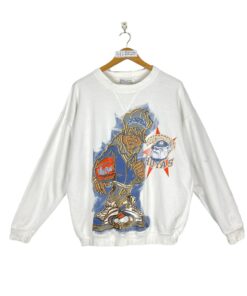 Vintage Georgetown University Hoyas Rappers Hip Hop Pullover Crewneck