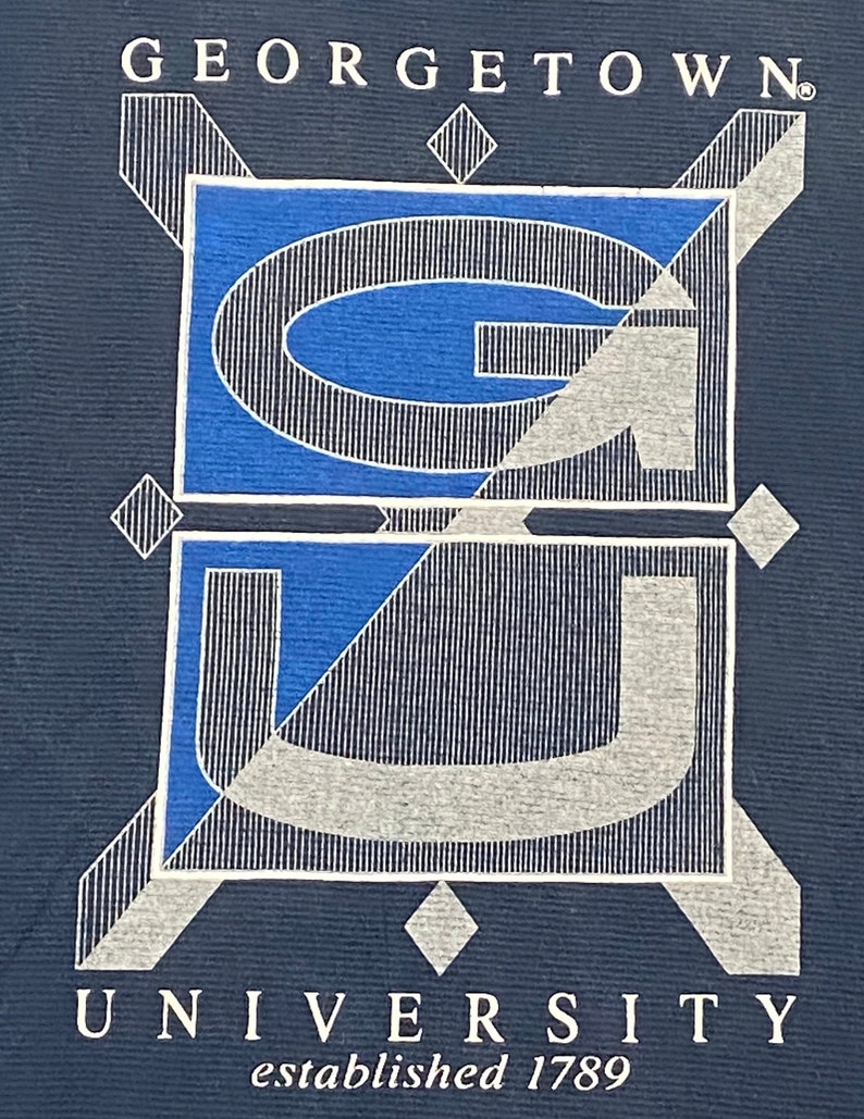 Vintage Georgetown University Hoyas T Shirt