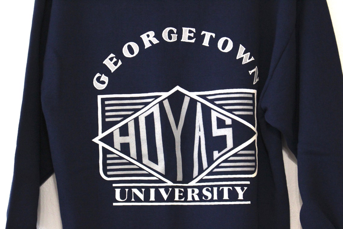 Vintage Georgetown University Sweatshirt Adult