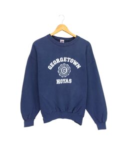 Vintage Georgetown University Sweatshirt Crewneck Big Logo