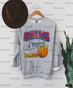 Vintage Gonzaga Bulldogs University Crewneck Sweatshirt