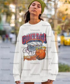 Vintage Gonzaga Bulldogs University Crewneck Sweatshirt