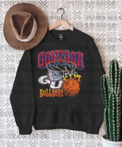 Vintage Gonzaga Bulldogs University Crewneck Sweatshirt Gifts for Fans