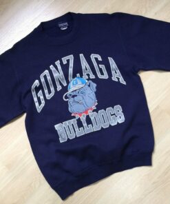 Vintage Gonzaga Bulldogs University Crewneck Sweatshirt, Kentucky Wildcats Shirt, Kentucky Wildcats Hoodie, Gift For Her, Gift For Him