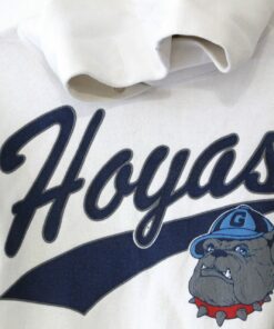 Vintage Hoyas Georgetown University Hooded Sweatshirt