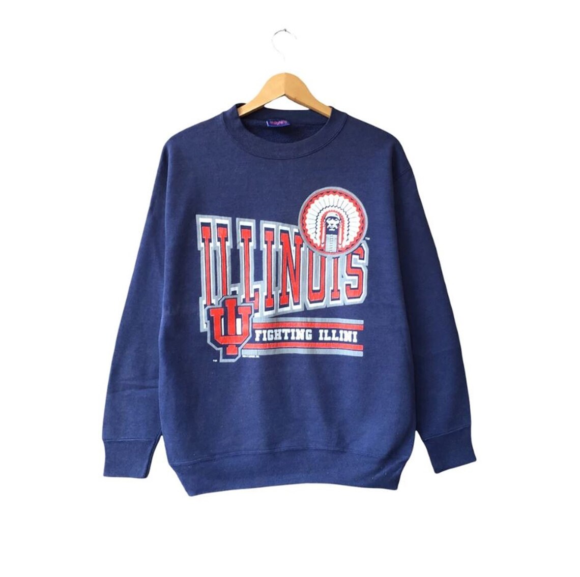 Vintage Illinois Fighting Illininois (University of Illinois) Rose Bowl Football, NCAA Illinois Fighting Illini Sweatshirt T-Shirt Hoodie