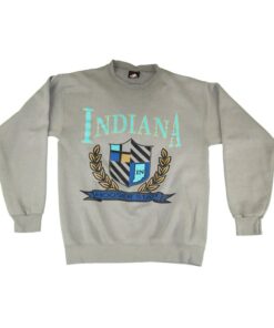 Vintage Indiana Hoosier State pullover sweatshirt, IU Sweatshirt, Indiana Hoosiers Shirt Gifts For NCAA Fans