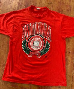 Vintage Indiana Hoosiers T Shirt, IU Sweatshirt, Indiana Hoosiers Shirt Gifts For NCAA Fans