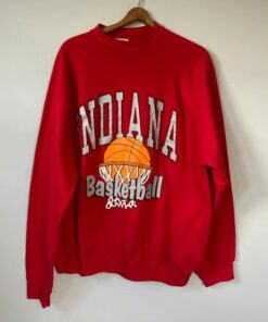 Vintage Indiana University Hoosiers Basketball Champions Sweatshirt, Indiana Hoosiers Sweater, Gift for Her, Gift For Him