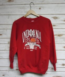 Vintage Indiana University Hoosiers Basketball Champions Sweatshirt, Indiana Hoosiers Sweater, Gift for Her, for Him