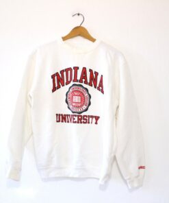 Vintage Indiana University Hoosiers Sweatshirt Large