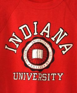 Vintage Indiana University Hoosiers Sweatshirt Large, IU Sweatshirt, Indiana Hoosiers Shirt Gifts For NCAA Fans