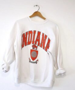 Vintage Indiana University Hoosiers Sweatshirt, Vintage 90s Shirt, Gift for Her, Gift For Him, Indiana University Sweater