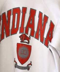 Vintage Indiana University Hoosiers Sweatshirt, Vintage 90s Shirt, Gift for Her, Gift For Him, Indiana University Sweater