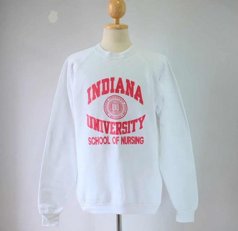 Vintage Indiana University School of Nursing Sweatshirt, Vintage Shirt, T-shirt, Hoodie