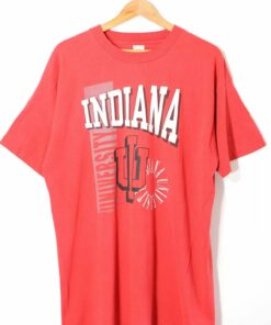 Vintage Indiana University T-shirt, IU Sweatshirt, Indiana Hoosiers Shirt Gifts For NCAA Fans