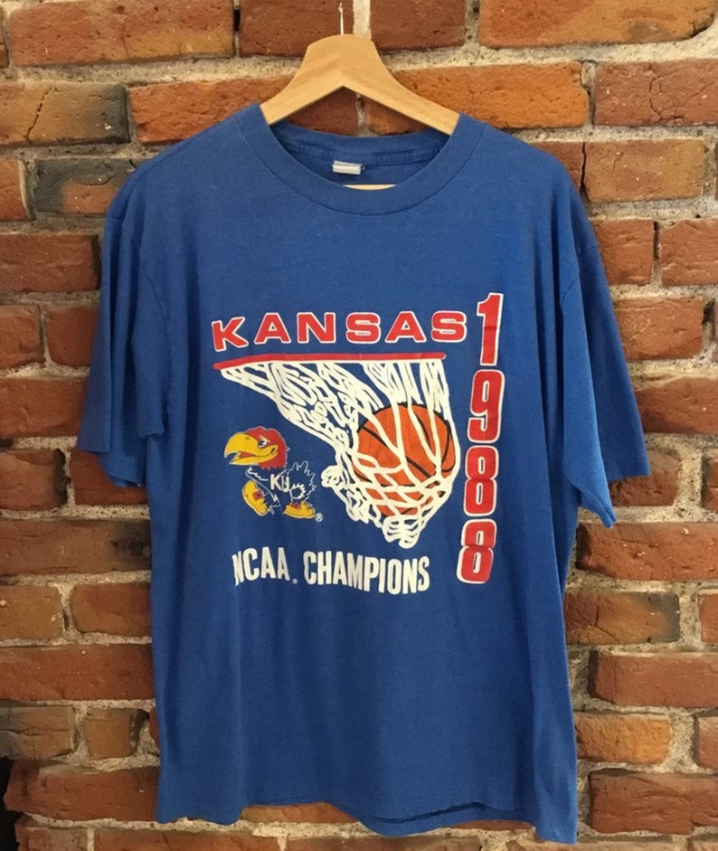 Vintage Kansas Jayhawks NCAA Basketball Champions Shirt, Kansas Jayhawks Shirt, Vintage 90s Shirt, Gift For Her, Kansas Jayhawks Sweater