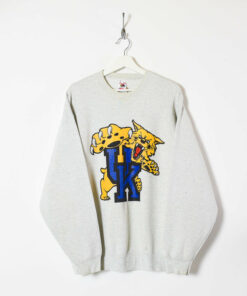 Vintage Kentucky Sweatshirt. 1990’s Blue Kentucky Basketball Sweatshirt. Wildcats Kentucky Sweatshirt. Wildcats Basketball