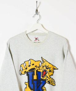 Vintage Kentucky Sweatshirt. 1990’s Blue Kentucky Basketball Sweatshirt. Wildcats Kentucky Sweatshirt. Wildcats Basketball