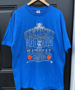 Vintage Kentucky Wildcats Sweater Blue Colour Kentucky Wildcats University Sweatshirts