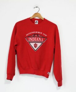 Vintage Kids Indiana University Hoosiers Sweatshirt Large, IU Sweatshirt, Indiana Hoosiers Shirt Gifts For NCAA Fans