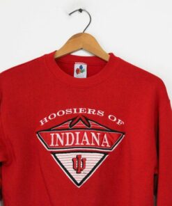 Vintage Kids Indiana University Hoosiers Sweatshirt Large, IU Sweatshirt, Indiana Hoosiers Shirt Gifts For NCAA Fans