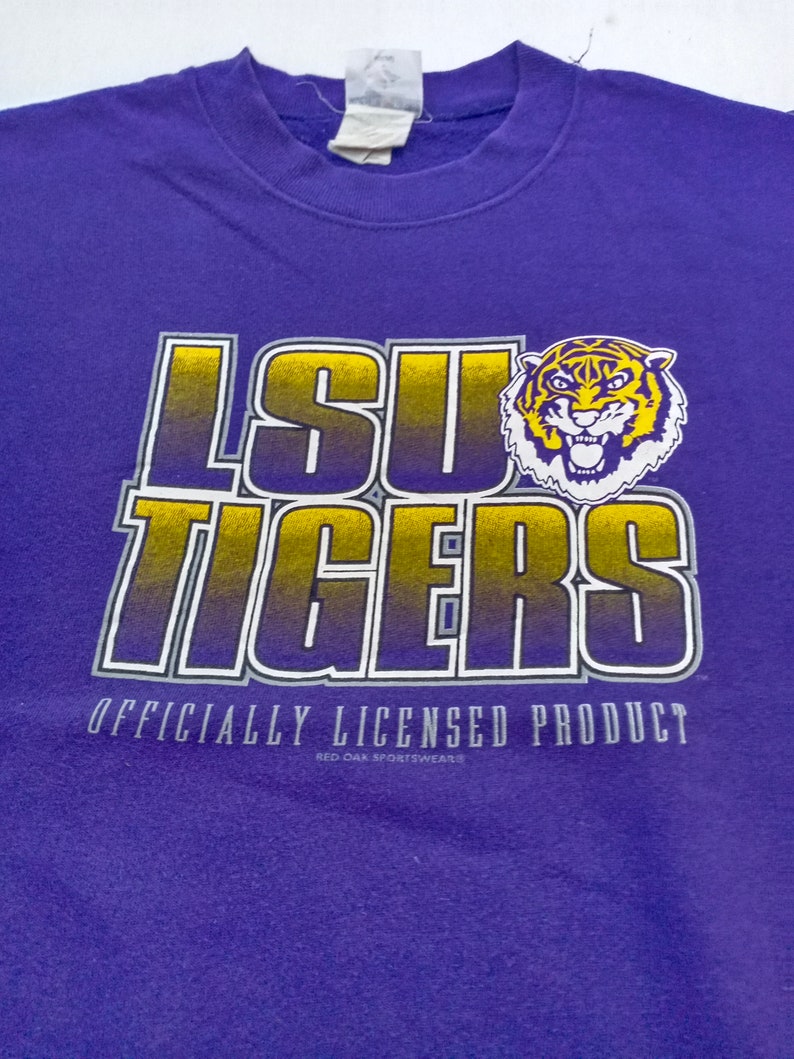 Vintage LSU Tigers Baseball Sweatshirt