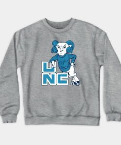 Vintage Logo U of North Carolina Mascot - Clean Version Crewneck Sweatshirt