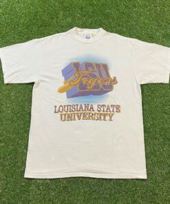 Vintage Louisiana State University T Shirt Tee
