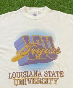 Vintage Louisiana State University T Shirt Tee