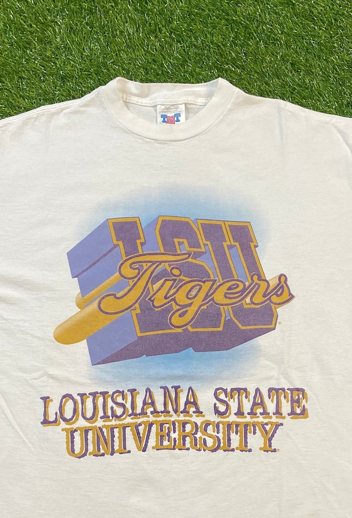 Vintage Louisiana State University T Shirt Tee