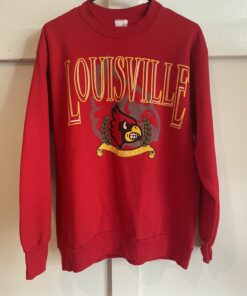 Vintage Louisville Cardinals Girardin Crewneck Sweater Reprinted, Uofl Sweatshirt, University of Louisville Sweatshirt Gifts Louisville Fans