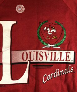 Vintage Louisville Cardinals Single Stitch Sweatshirt Reprinted, Uofl Sweatshirt, University of Louisville Sweatshirt