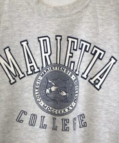Vintage Marietta College The Pioneers Sweatshirt Medium