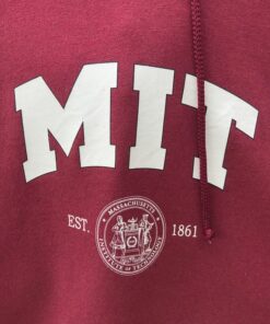 Vintage Massachusetts Institute Of Technology Biglogo Print MIT Sweatshirt Hoodie