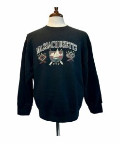 Vintage Massachusetts Womens Sweatshirt